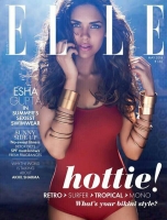 Esha Gupta Elle Magazine Cover looking hot in bikini Esha Gupta Elle Magazine Cover looking hot in bikini