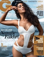 Hot Naregis Fakhri in Bikini on GQ Cover Picture Hot Naregis Fakhri in Bikini on GQ Cover Picture